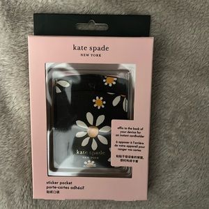 NWT Kate Spade Daisy Sticker Pocket